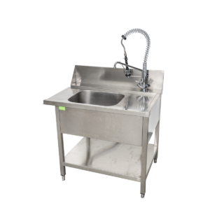 Zulauftisch mit Becken / R